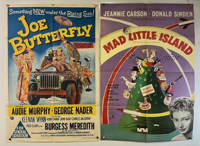 Lot 120 - 1940s and 50s comedy film posters and lobby...