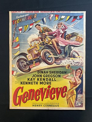 Lot 120 - 1940s and 50s comedy film posters and lobby...