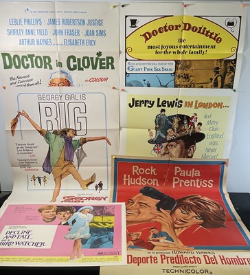 Lot 130 - Comical 60s - A group of film posters...