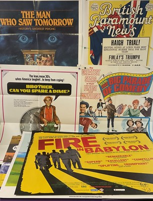 Lot 159 - DOCUMENTARY FILMS: A selection of one sheet...