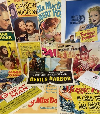 Lot 166 - What a drama ... A variety of original film...