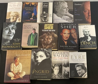 Lot 96 - A group of signed books by various celebrities...