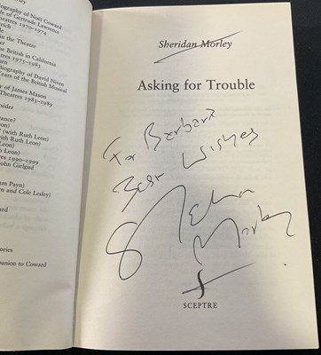 Lot 96 - A group of signed books by various celebrities...