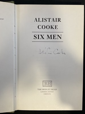 Lot 69 - A group of signed books, mostly biographical...
