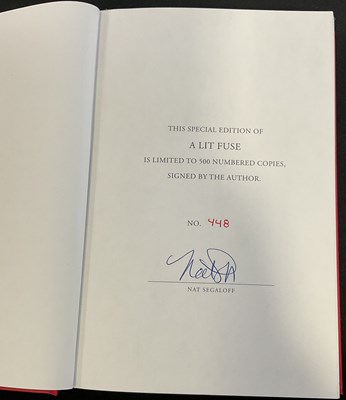 Lot 69 - A group of signed books, mostly biographical...