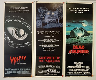 Lot 374 - HORROR FROM THE EIGHTIES: A group of original...