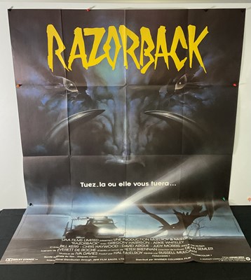 Lot 374 - HORROR FROM THE EIGHTIES: A group of original...