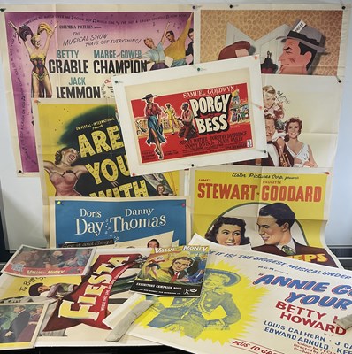 Lot 413 - MUSICALS: A selection of musical film posters...