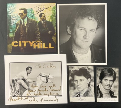 Lot 84 - ACTORS - A group of autographed stills signed...