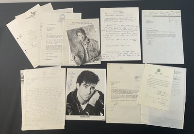 Lot 15 - A collection of autographed ephemera (mostly...