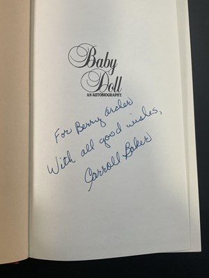 Lot 80 - A group of autobiographical books, signed by...