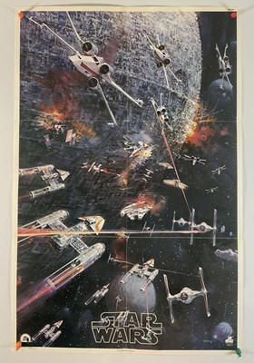 Lot 322 - STAR WARS: A NEW HOPE (1977) Soundtrack poster...