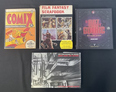 Lot 161 - THE ARTS - 'Film Fantasy Scrapbook' signed by...