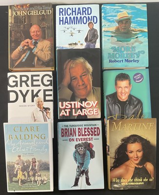 Lot 162 - A group of books signed by actors and TV...