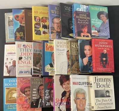 Lot 164 - A group of mixed celebrity signed books...