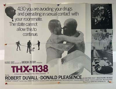 Lot 249 - THX 1138 (1979) UK Quad film poster for the...