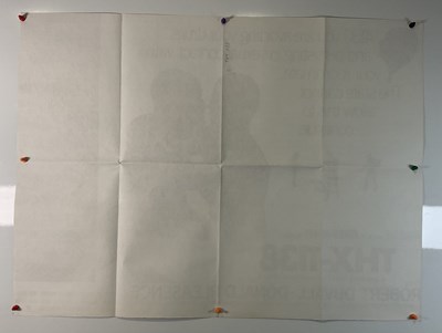 Lot 249 - THX 1138 (1979) UK Quad film poster for the...