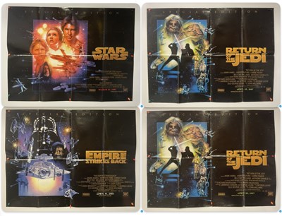 Lot 250 - STAR WARS - A set of the 1997 re-release UK...