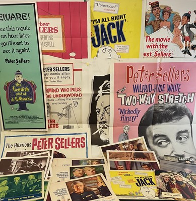 Lot 145 - PETER SELLERS: A group of film posters for:...