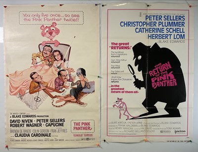 Lot 146 - PINK PANTHER: A pair of original US one sheet...