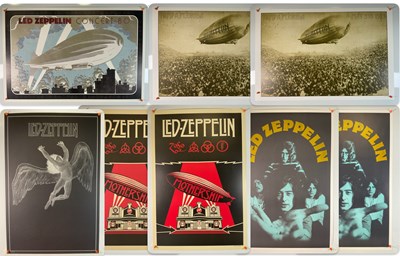 Lot 394 - LED ZEPPELIN - A group of 8 lithographs...