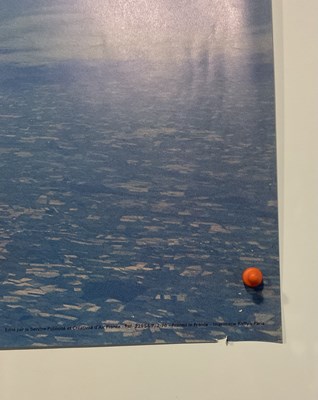 Lot 150 - A French AIR FRANCE CONCORDE poster c. Mid to...