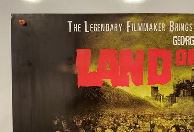 Lot 355 - LAND OF THE DEAD (2005) UK Quad film poster...