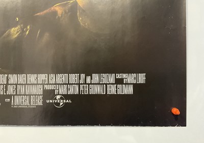 Lot 355 - LAND OF THE DEAD (2005) UK Quad film poster...