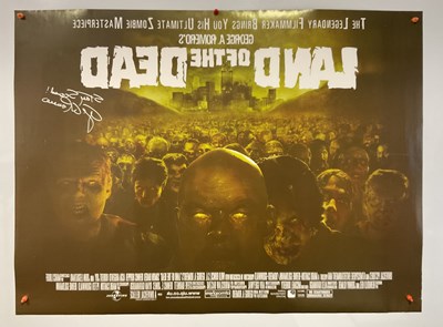 Lot 355 - LAND OF THE DEAD (2005) UK Quad film poster...