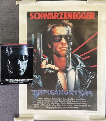 Lot 277 - TERMINATOR - A 1984 Terminator linen backed...