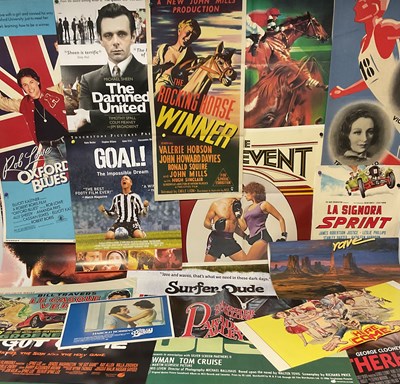 Lot 240 - SPORTS FILMS - A group of film posters to...