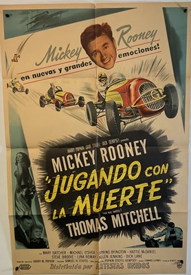 Lot 240 - SPORTS FILMS - A group of film posters to...