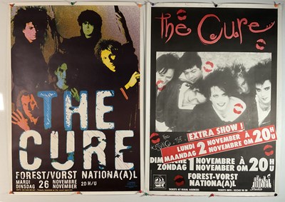 Lot 420 - THE CURE - A pair of 1980s Belgian concert...