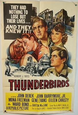 Lot 101 - A small group of war film posters comprising:...