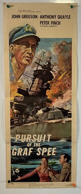 Lot 101 - A small group of war film posters comprising:...