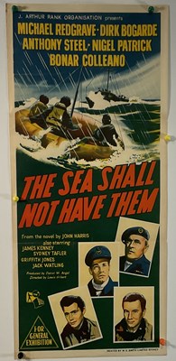 Lot 101 - A small group of war film posters comprising:...