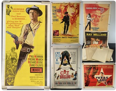 Lot 345 - Westerns - A group of film posters to include:...