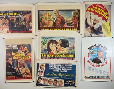 Lot 79 - A large group of Belgian 'affiche' movie...