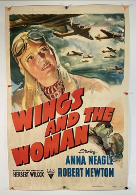 Lot 111 - WINGS AND THE WOMAN (1942) A Style A linen...