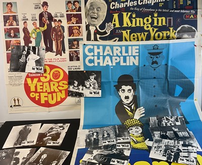 Lot 139 - CHARLIE CHAPLIN : KING IN NEW YORK (1957) 2 x...