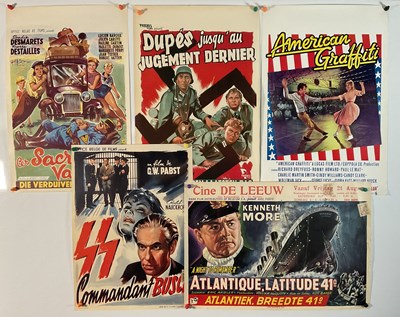 Lot 185 - A small group of Belgian film posters...