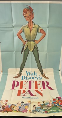 Lot 222 - WALT DISNEY: PETER PAN (1969 rerelease) 3...