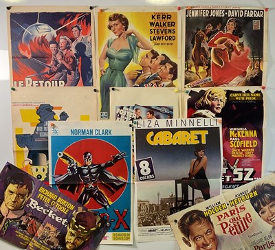 Lot 189 - A selection of Belgian film posters to include:...