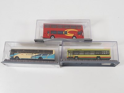 Lot 2 - A group of 1:76 scale 16 CORGI OOC buses in...