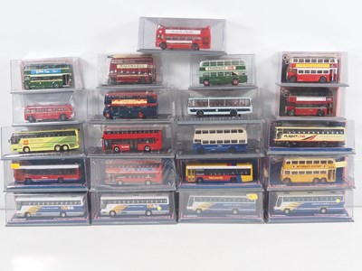 Lot 3 - A group of 1:76 21 CORGI OOC buses in various...