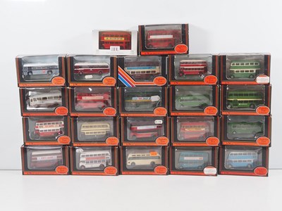 Lot 11 - A large group of 1:76 scale EFE buses - to...