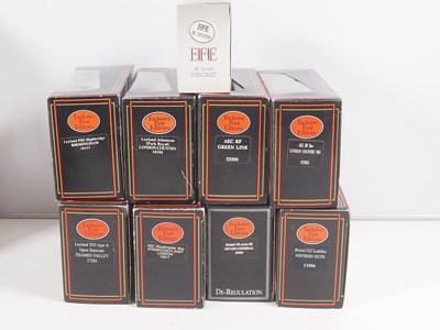 Lot 11 - A large group of 1:76 scale EFE buses - to...