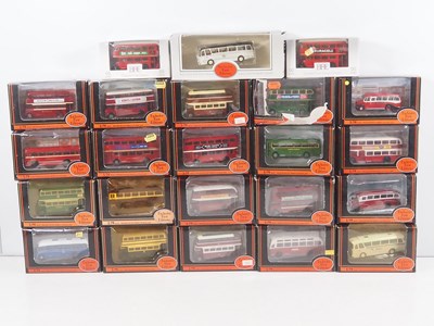 Lot 14 - A large group of 1:76 scale EFE buses - mostly...