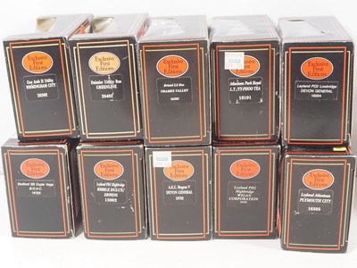 Lot 14 - A large group of 1:76 scale EFE buses - mostly...