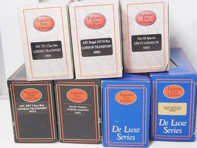Lot 15 - A large group of 1:76 scale EFE buses - mostly...